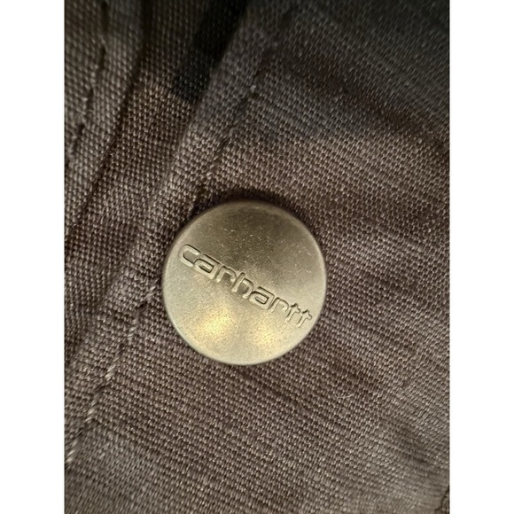 Carhartt Jacket Womens XS Navy Blue Smithville Zip Up Utility Coat Adjustable - Picture 6 of 8